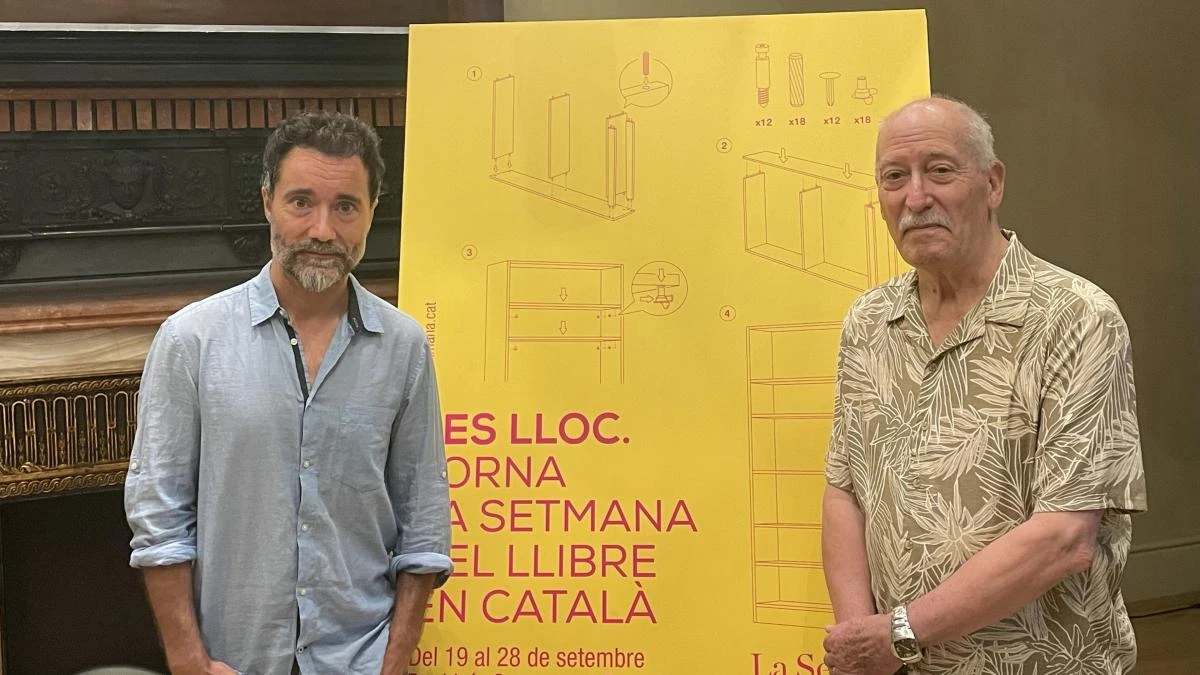 La Setmana del Llibre en Català premia a David Guzmán y a Andreu Martín