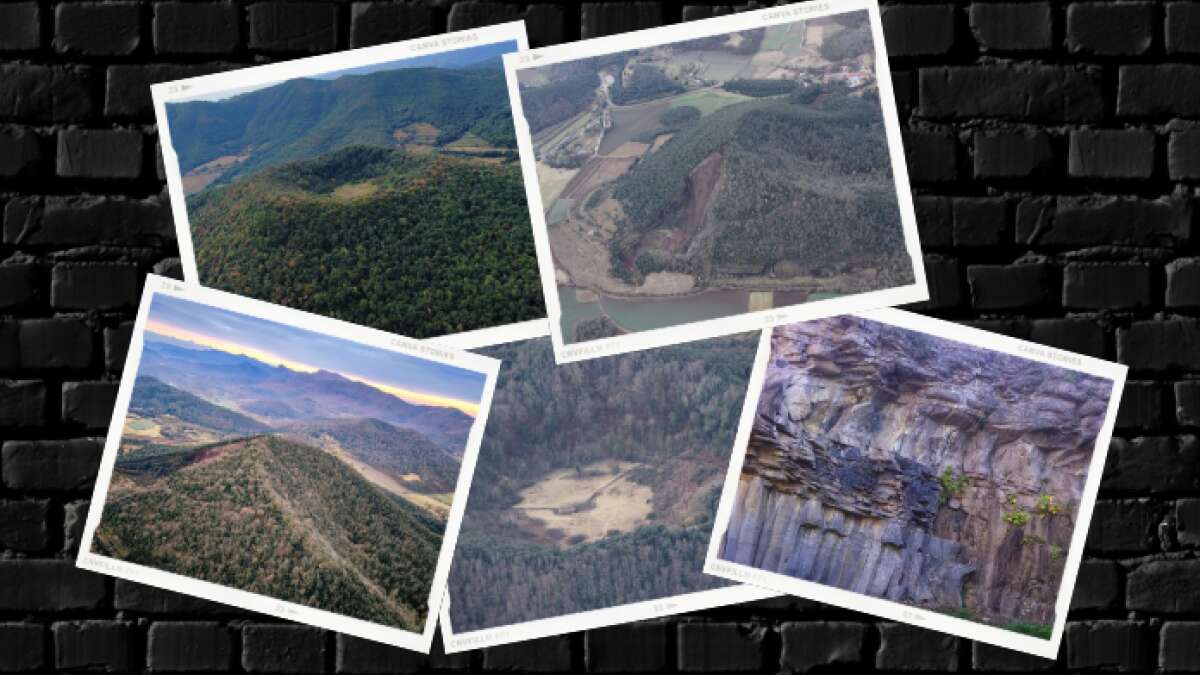 Los volcanes y el Espai Cràter de Olot