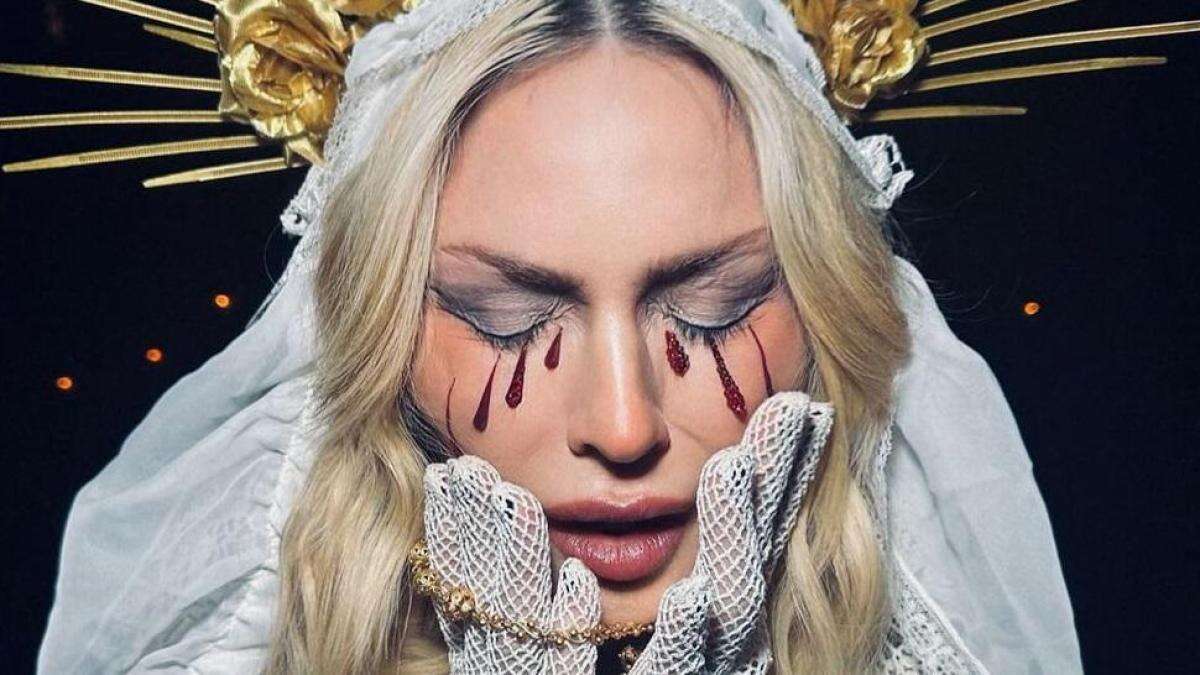 Madonna “celebra” la victoria de Trump con una súper tarta que deja claros sus sentimientos: “Que te j*dan”