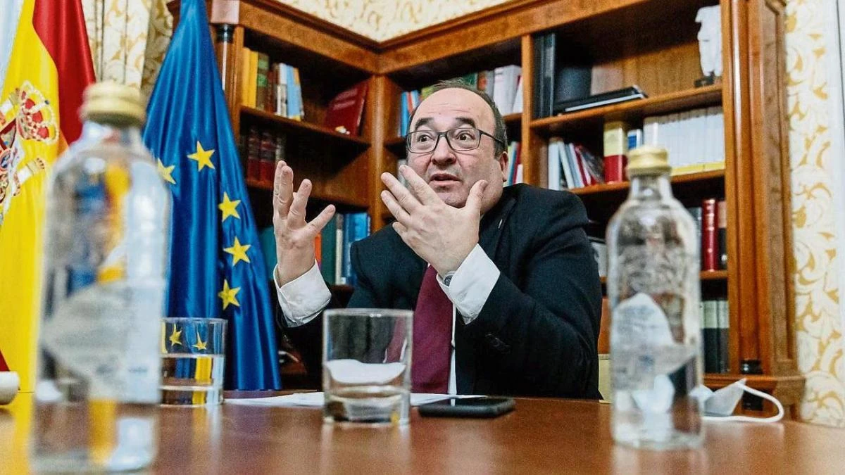 Miquel Iceta: “Los indultos no tienen calendario, se están tramitando”