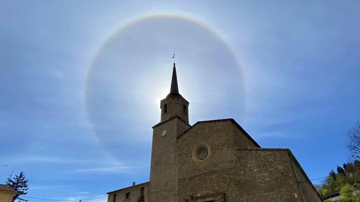 Cielos de halos solares