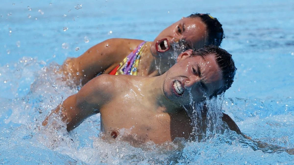 Dennis González y Mireia Hernández se cuelgan el oro en el dúo mixto técnico