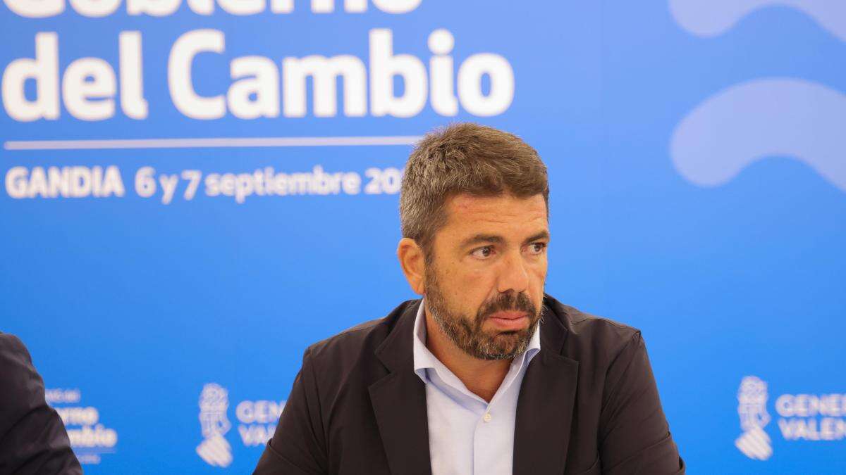 Mazón irá a la cita con Sánchez para “recordarle todo lo que nos debe a los valencianos”