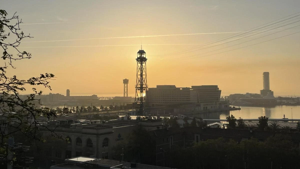 Miramar, el mirador del mar de Barcelona