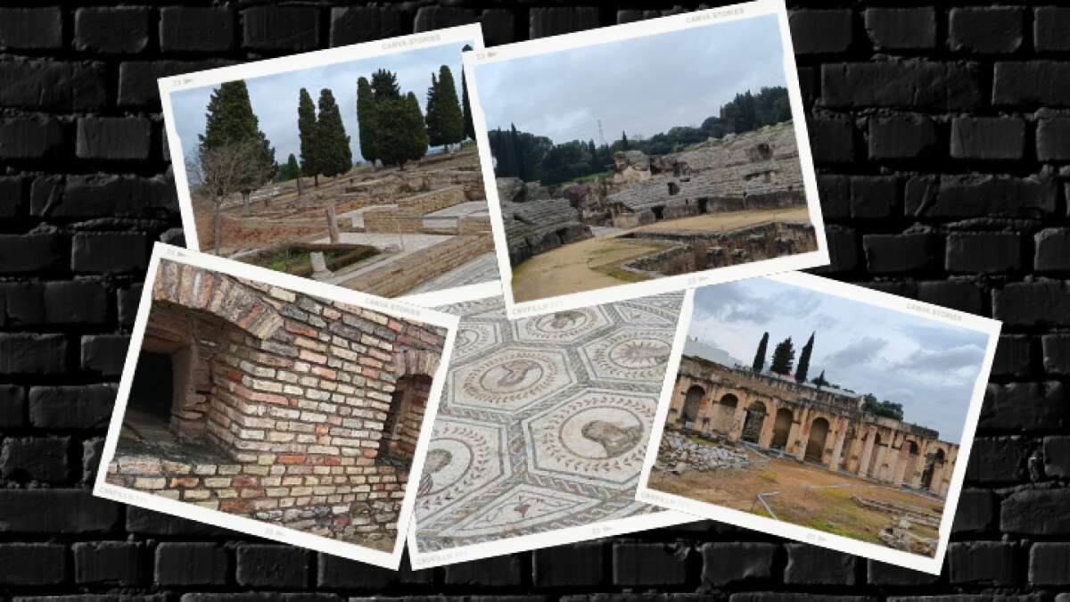 La antigua ciudad romana de Itálica