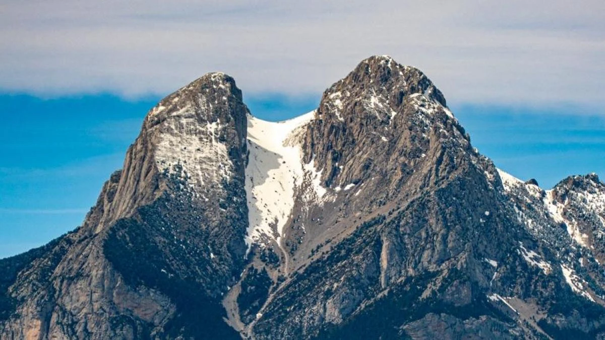 La última nieve primaveral del Pedraforca