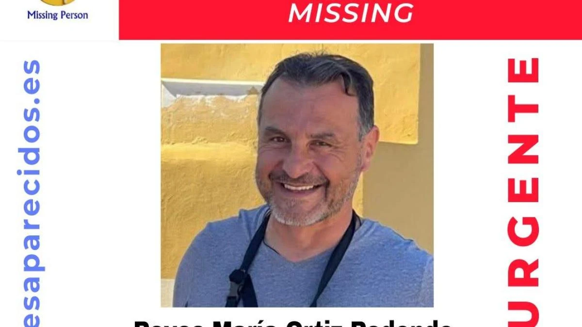 Sin rastro del paradero de Reyes María Ortiz Redondo, un hombre de 49 años desaparecido en Tenerife