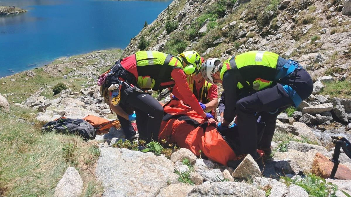 Más de cuatro rescates de montaña al día este verano por parte de Bombers de Catalunya