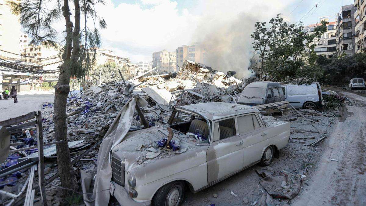 Israel bombardea el centro de Beirut con fósforo, prohibido por las convenciones internacionales