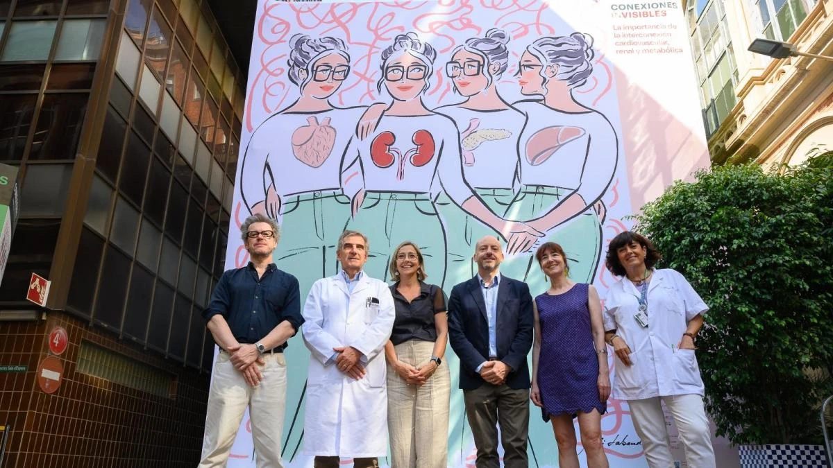 ¿Cuál es la conexión invisible entre corazón, riñón y metabolismo? Una exposición artística lo revela