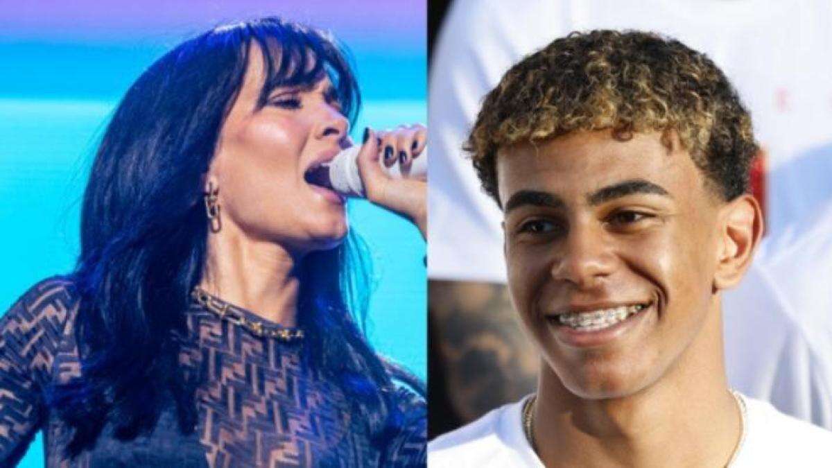 Aitana pone patas arriba la red al subir una foto junto a Lamine Yamal: ''Los reyes de España''