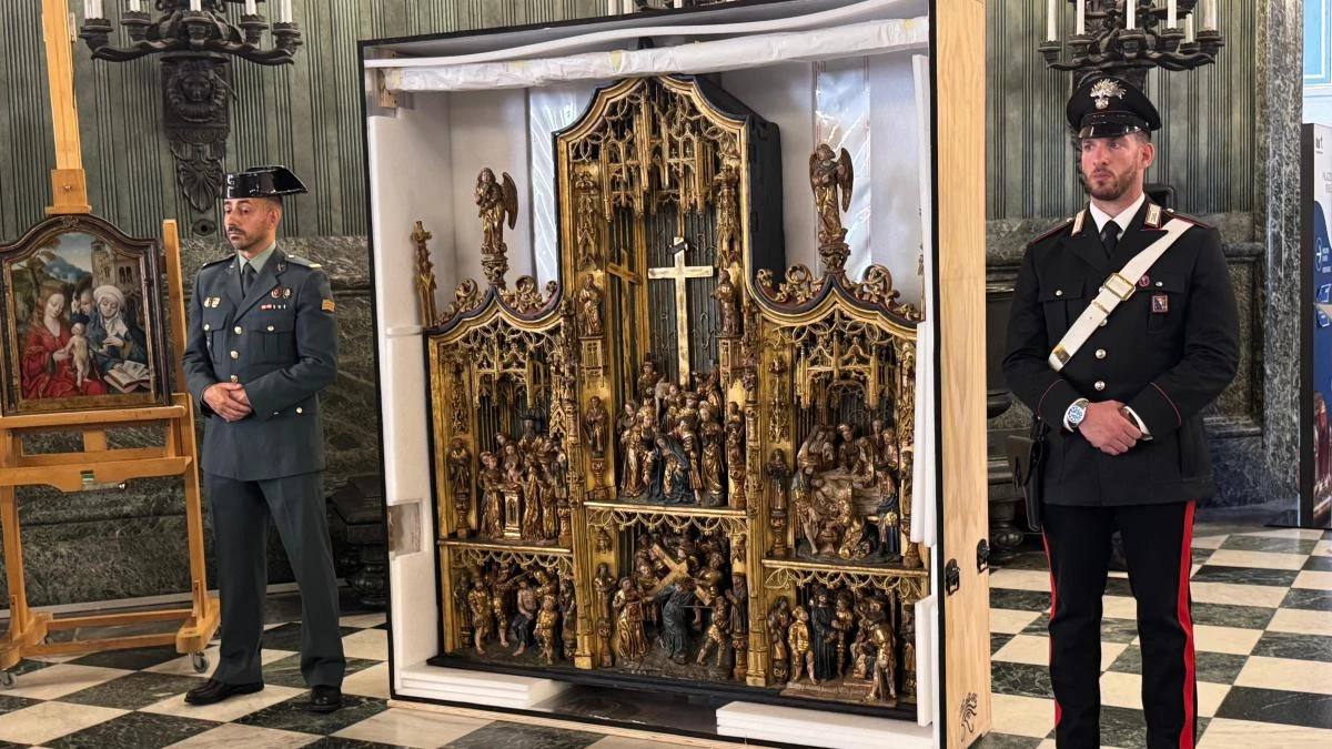 Operación Retablo: el tesoro oculto que un millonario llevó de Marbella a Italia