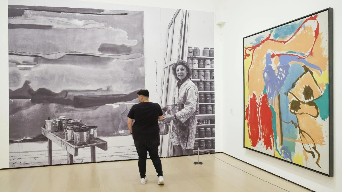 La pintura sin reglas de Helen Frankenthaler toma el Guggenheim