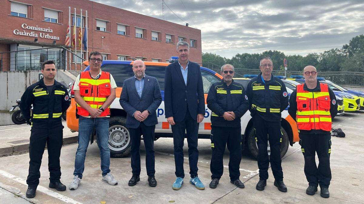 Badalona envía un equipo de Protección Civil para ayudar al municipio valenciano de Torrent