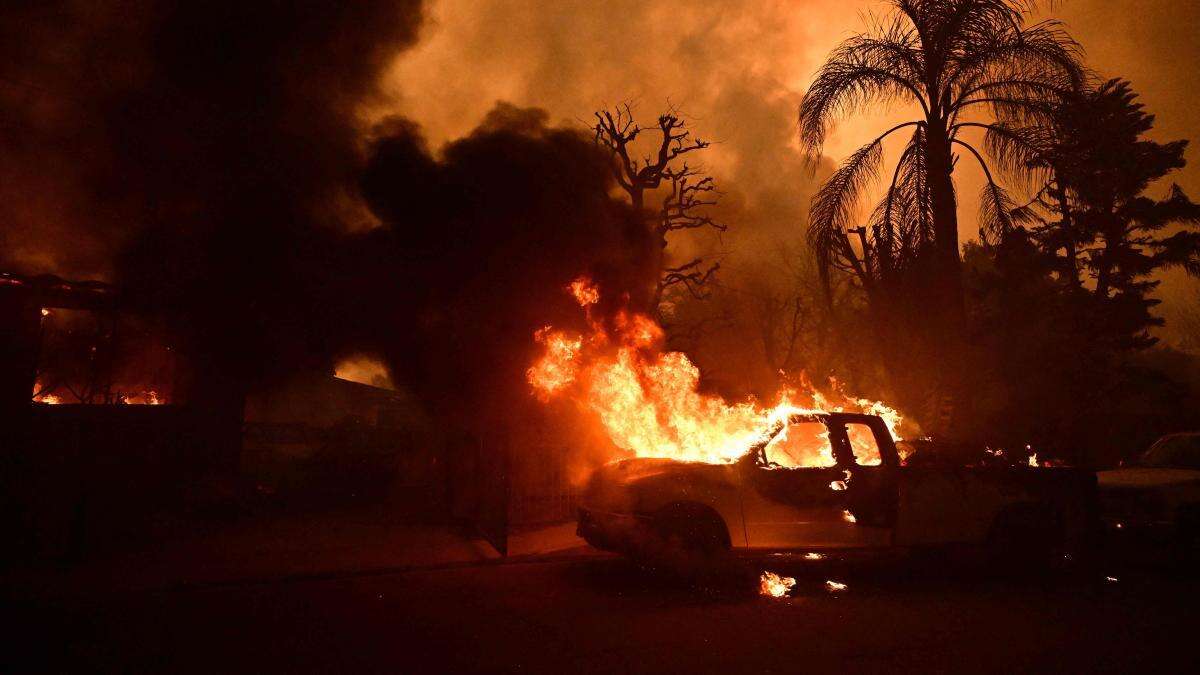 “Es como si hubiera caído una bomba en Los Ángeles”