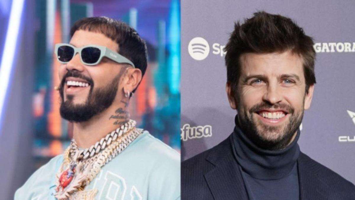 Anuel AA incendia las redes sociales al subir una foto junto a Gerard Piqué: ''Los más odiados