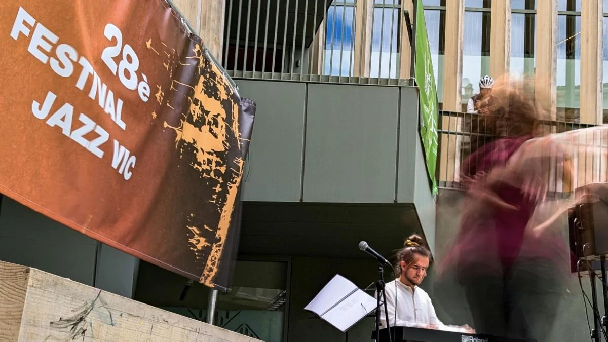 Así fue la actuación de Laia Molins y Jofre Fité, en el 28 Festival Jazz Vic