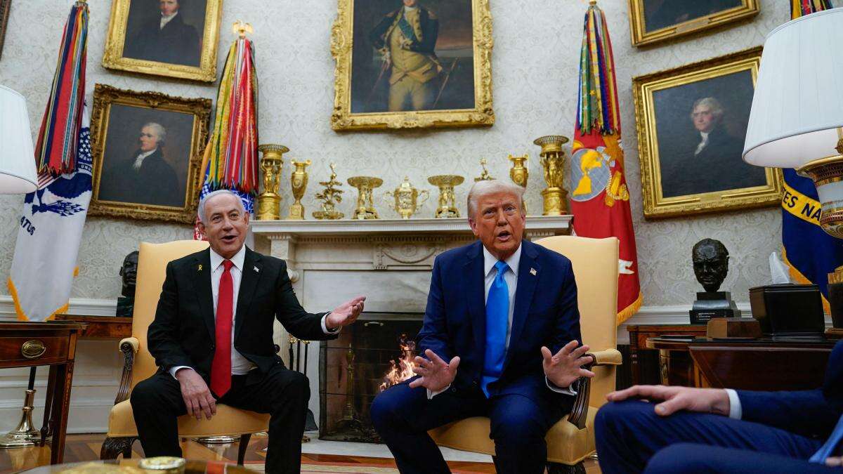 Trump dice a Netanyahu que los palestinos “no tienen alternativa” a dejar Gaza