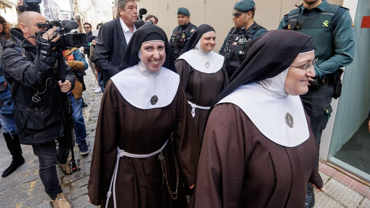 Las monjas de Belorado se mantienen firmes frente al desahucio: “El arzobispo es un cobarde”