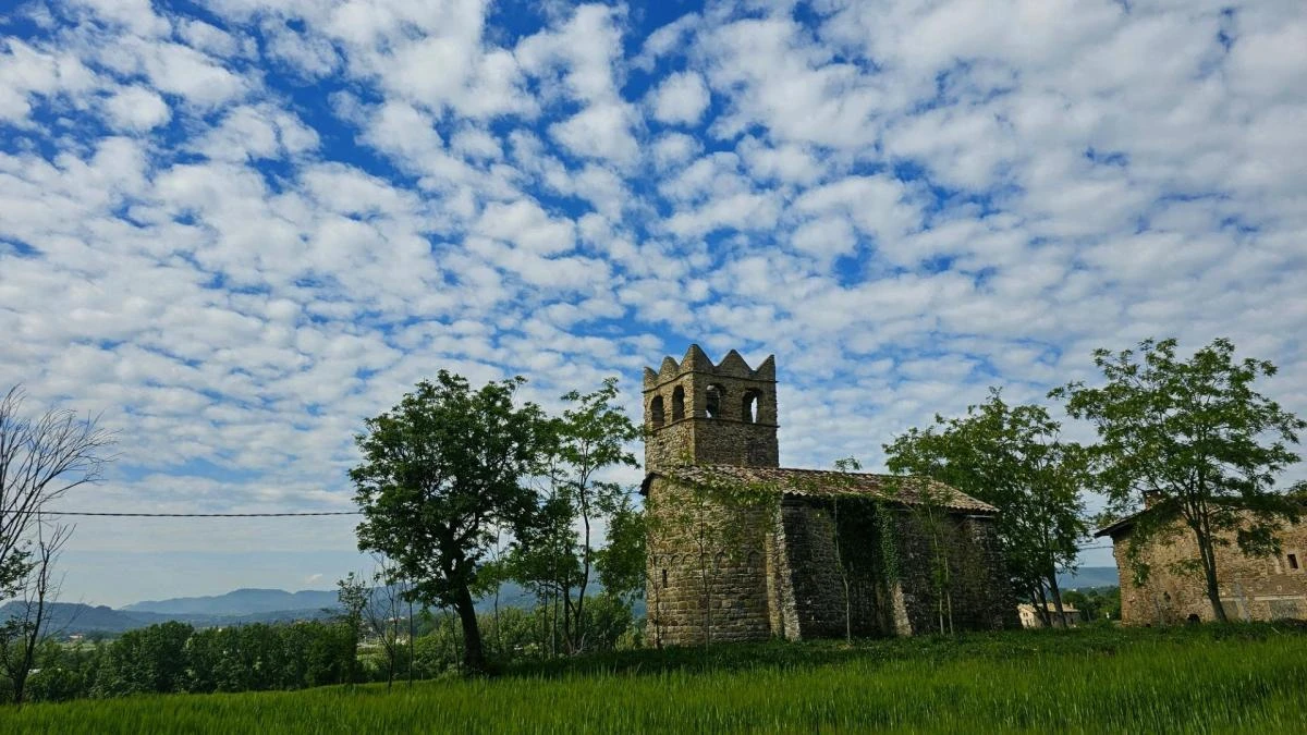 El cielo enladrillado de Sant Sixt de Miralplà