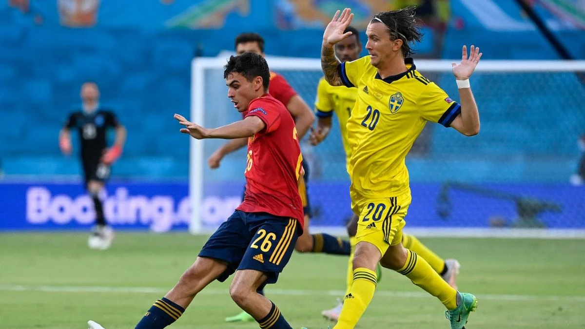 El joven Pedri hace historia con España