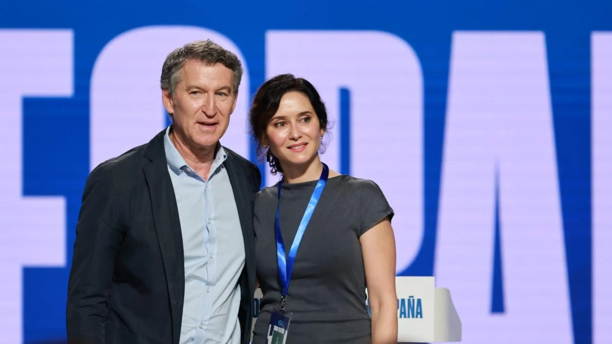 Ayuso cierra filas con Feijóo pero le advierte: “Va a volver el golpe en Catalunya”