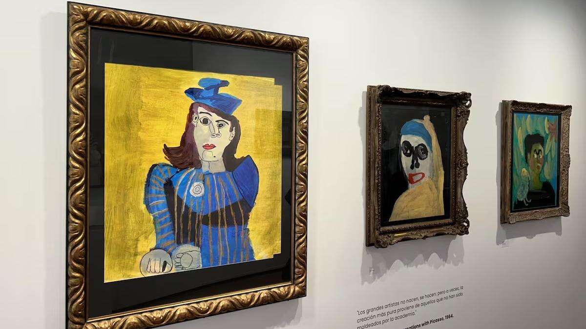 Miró o Picasso junto a artistas con discapacidad