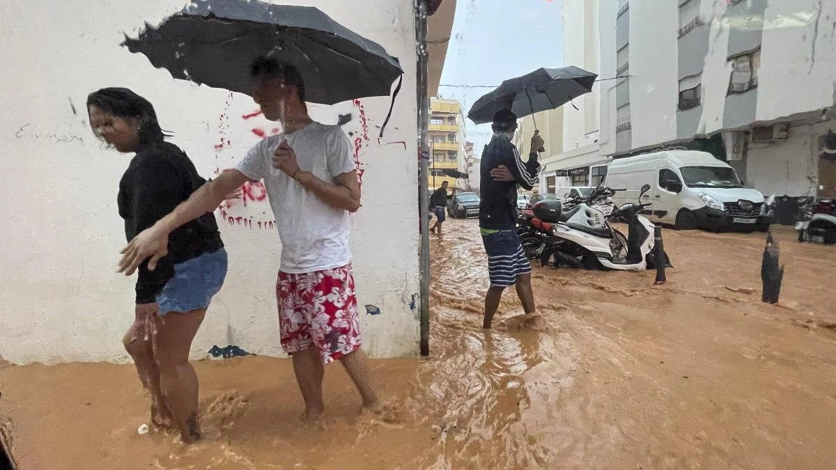 Eivissa, en alerta roja por lluvias torrenciales tras una noche cargada de incidentes
