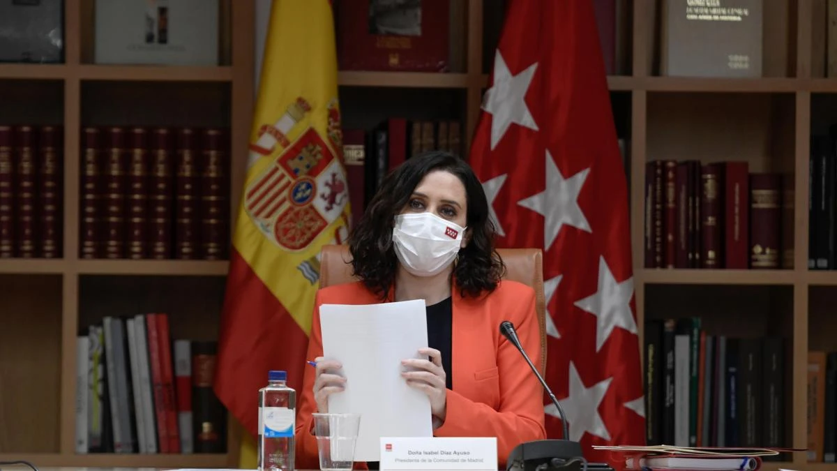 Ayuso minimiza la candidatura de Iglesias y sitúa al comunismo como su enemigo electoral