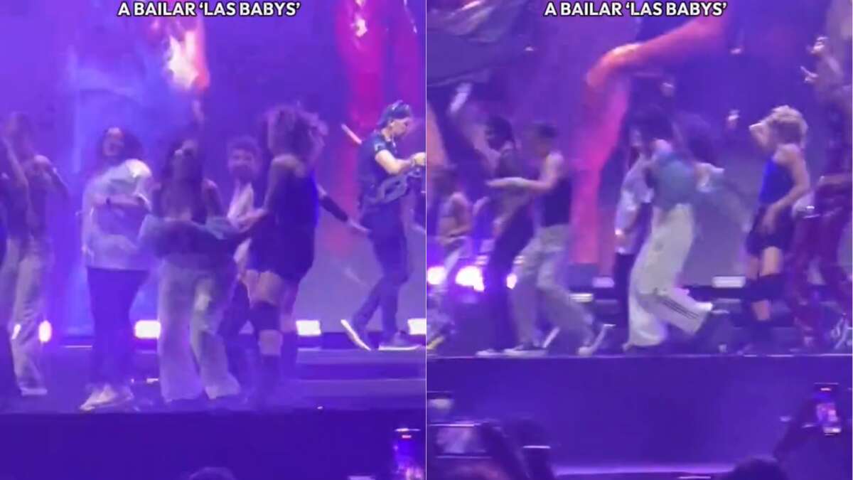 Aitana sube a Chanel, Vicco, Belén Aguilera y Julieta a bailar 'Las babys'