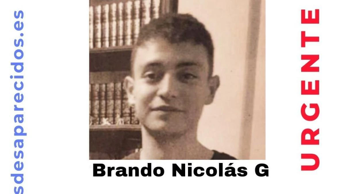 Sin rastro del paradero de Brando Nicolás G., un joven de 27 años desaparecido en Burgos