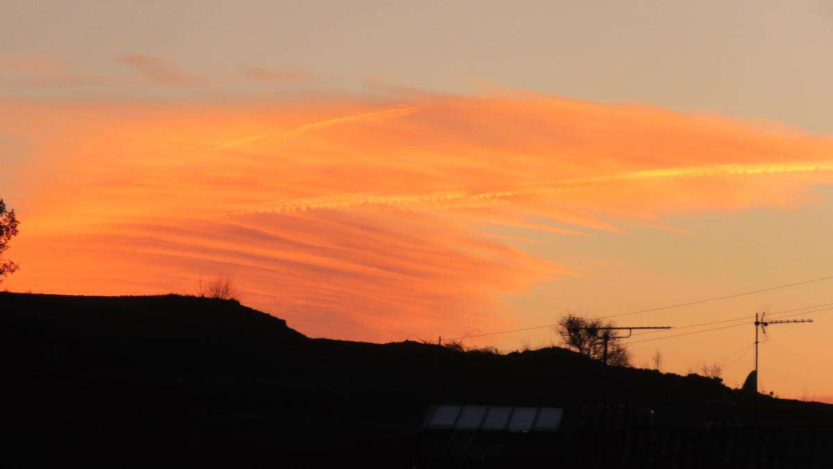 Nubes lenticulares en Bellmunt