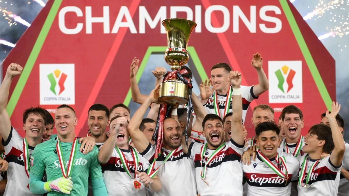 El Bolonia gana la Coppa Italia medio siglo después