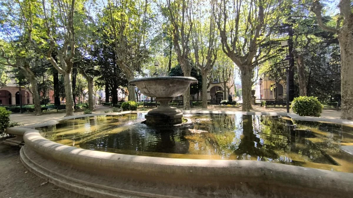 La fuente piscina de Olot