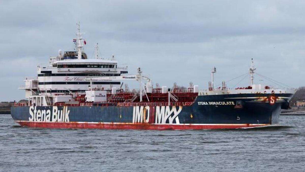 Un petrolero y un buque de carga colisionan en el mar del Norte