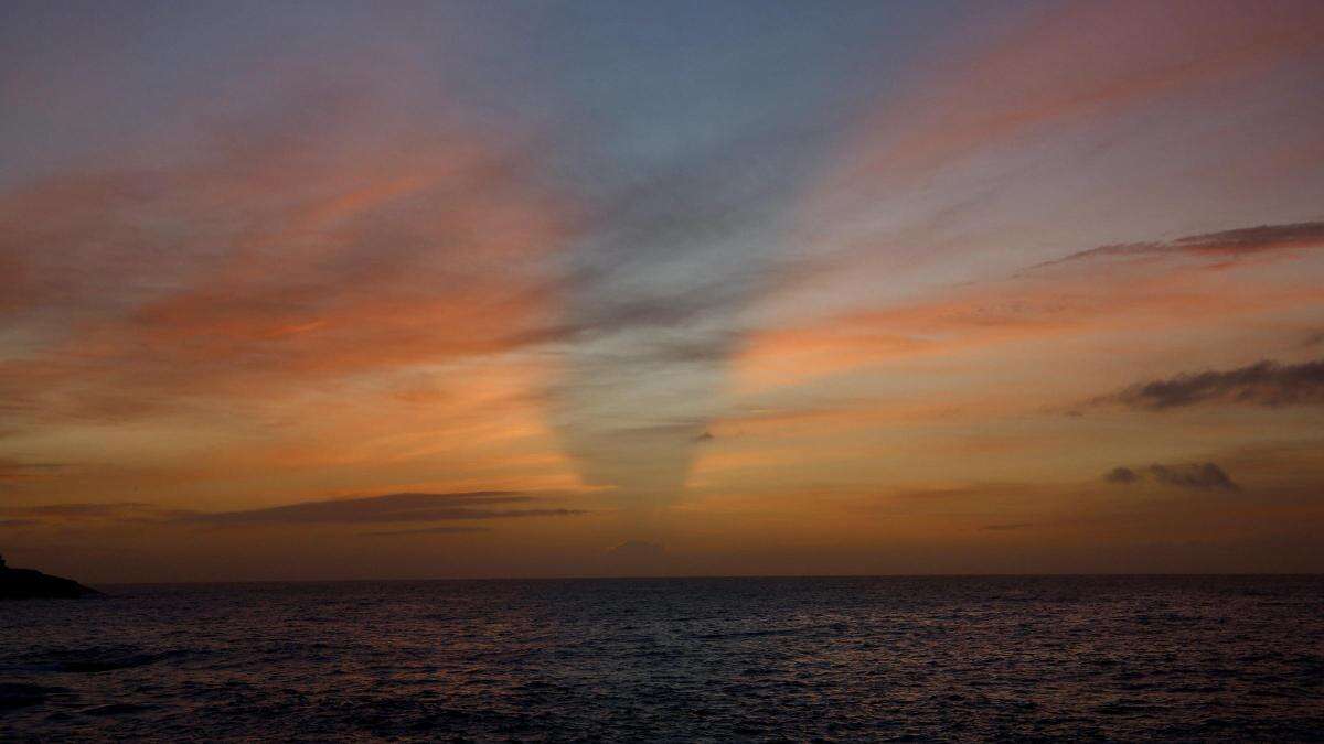 El cielo luce en Llafranc tras la borrasca