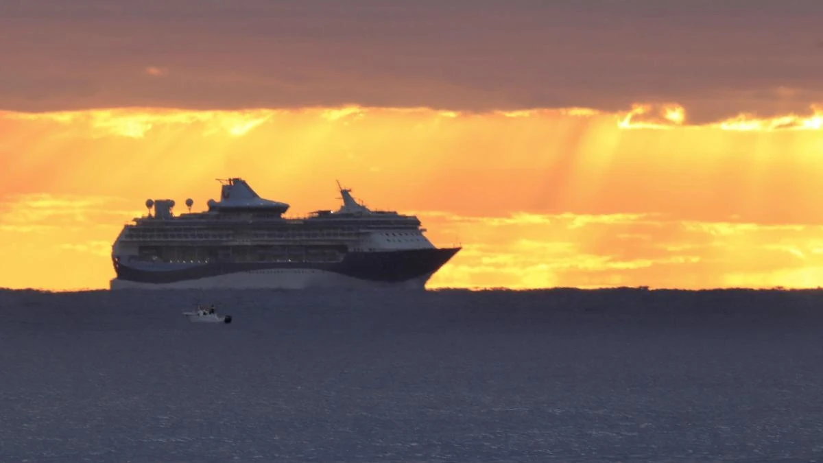 El gran crucero crepuscular de Palamós