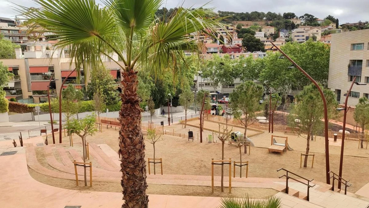 Jardines con mirada fotográfica en Vallcarca