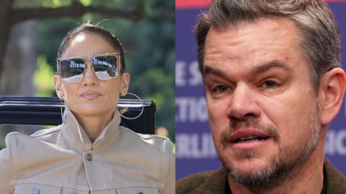 Fotografiados Jennifer López y Matt Damon, gran amigo de Ben Affleck, cogiéndose la mano