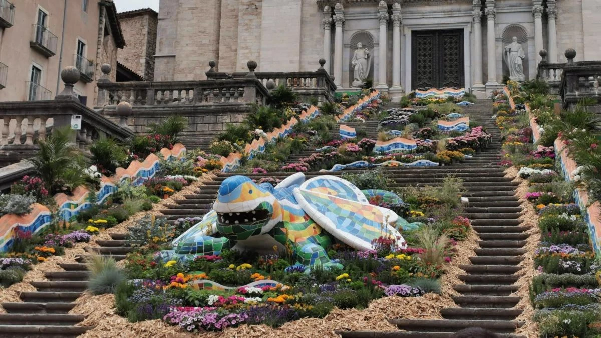 Espíritu gaudiniano en Temps de Flors