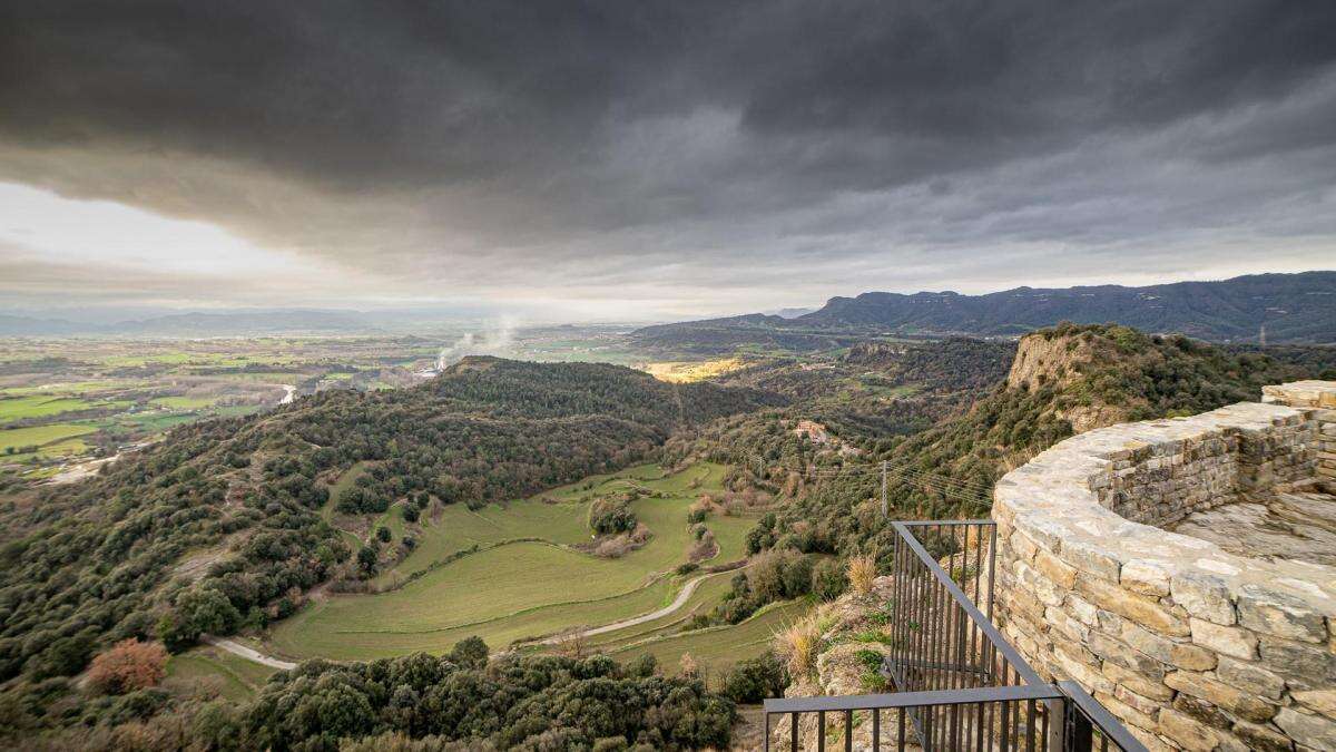 El mirador de las nubes del Castell d'Orís