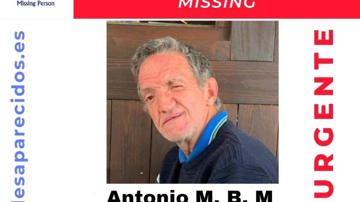 Se busca a Antonio M. B. M., un hombre de 50 años desaparecido en Zaragoza