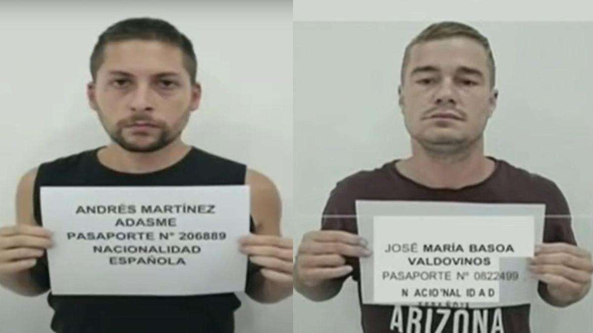 ¿Quiénes son Andrés Martínez y José María Basoa, los dos detenidos en Venezuela?