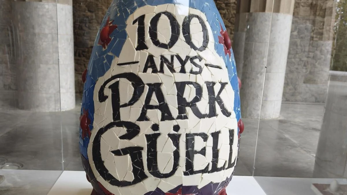 Gaudí en chocolate en el Park Güell