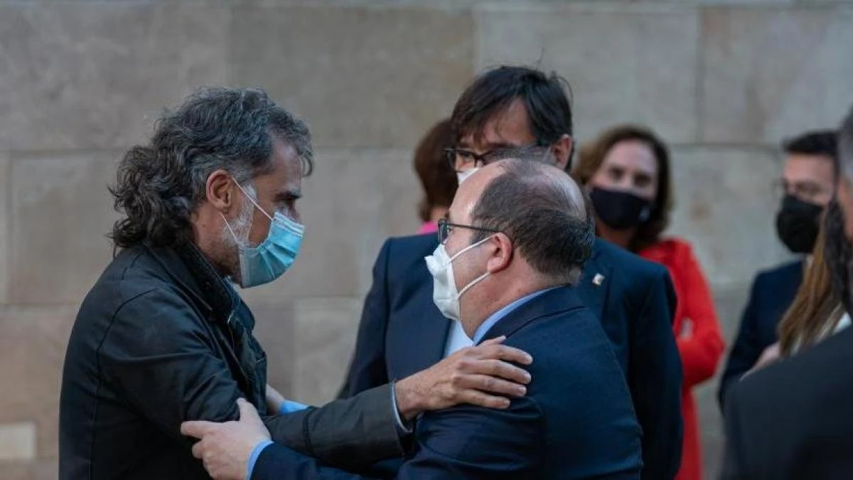 Cuixart, el primer preso del 'procés' que llega a Estrasburgo