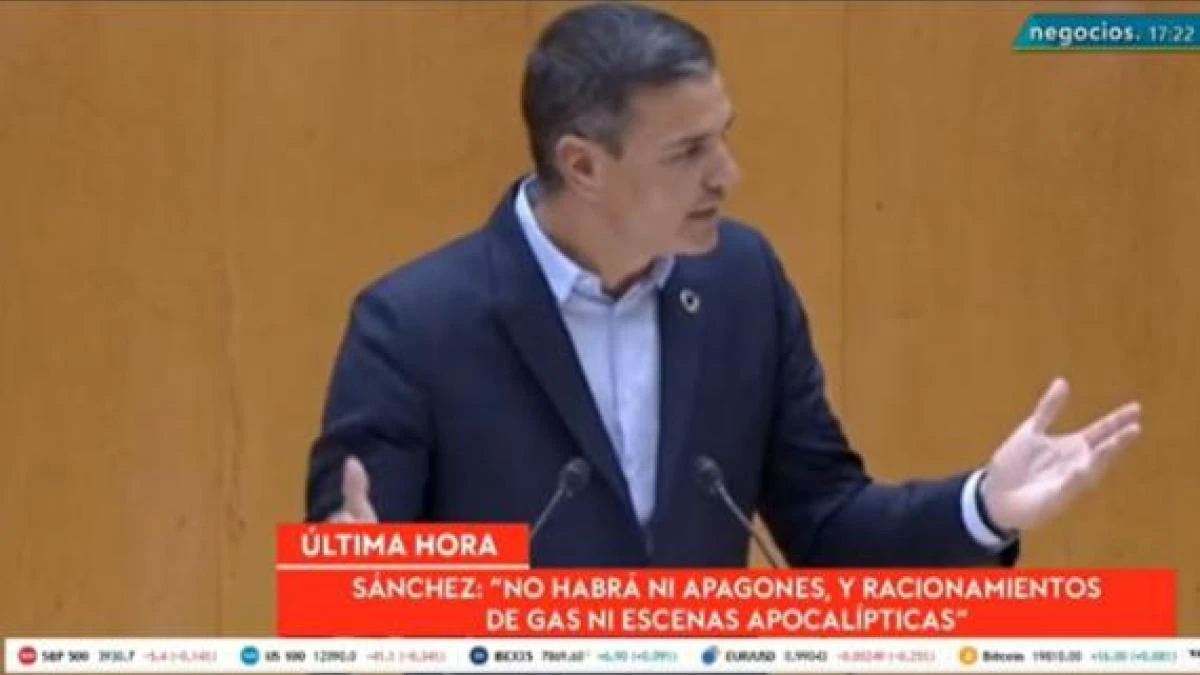 El vídeo donde Sánchez dice que no habrá cortes de electricidad en España está sacado de contexto