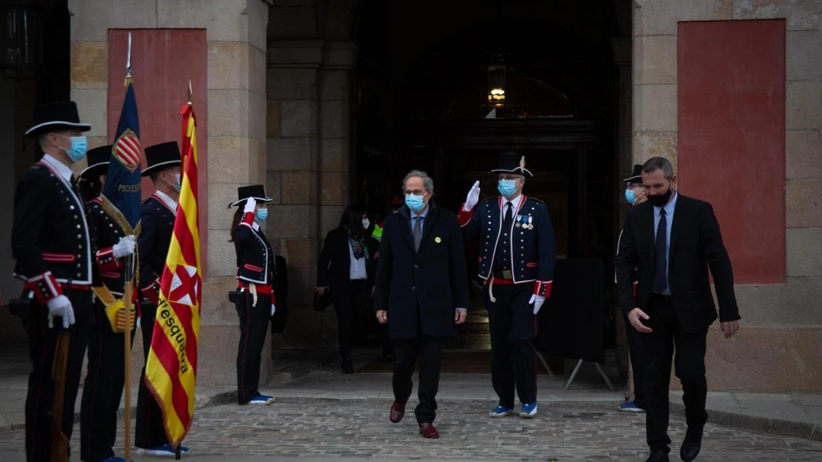 Aragonès prescindirá de la guardia 'pretoriana' de Torra
