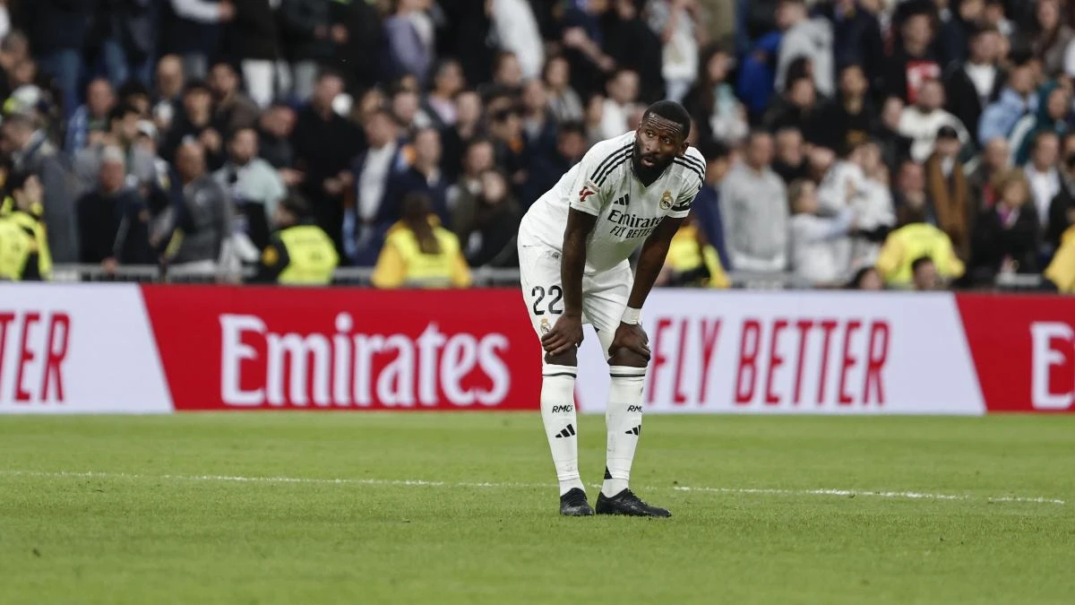 Rüdiger se rompe para diez o doce semanas