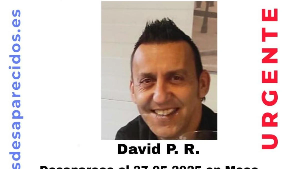 Sin rastro de David P. R., un hombre de 45 años desaparecido en Madrid