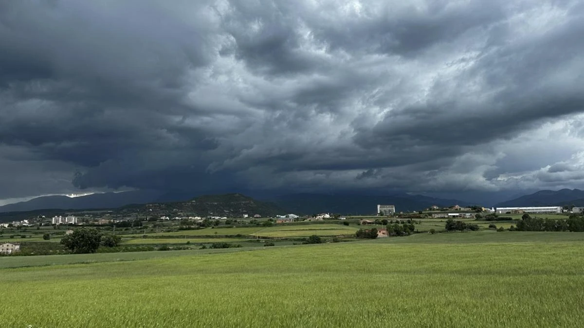 Paisajes de tormenta en el Solsonès